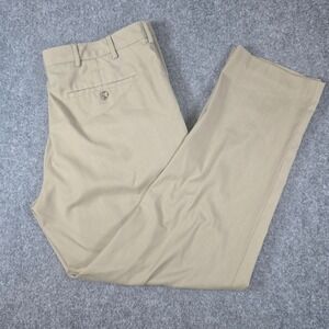 Van‎ Heusen Mens Straight Leg Khaki Dress Pants 38x32 Office Career